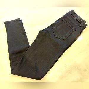 Paige Hoxton Ankle Jeans (black, size 25)